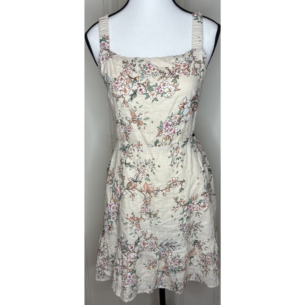 Illa Illa floral sundress Med open back square neck romantic feminine cottagecor